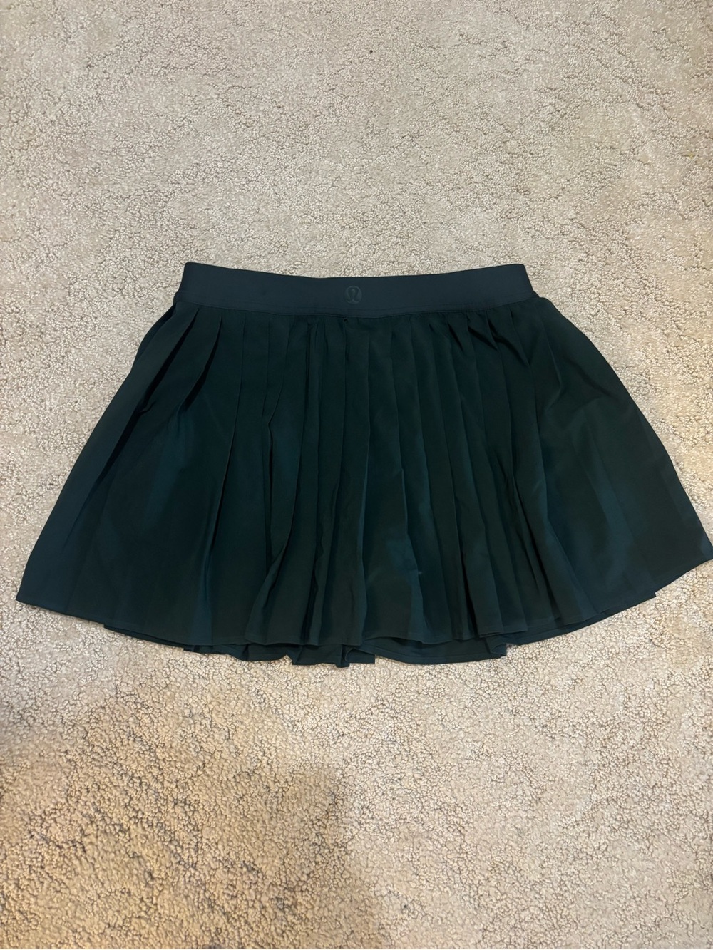 lululemon athletica Dark Green Pleated Athletic Skort - Picture 5 of 6